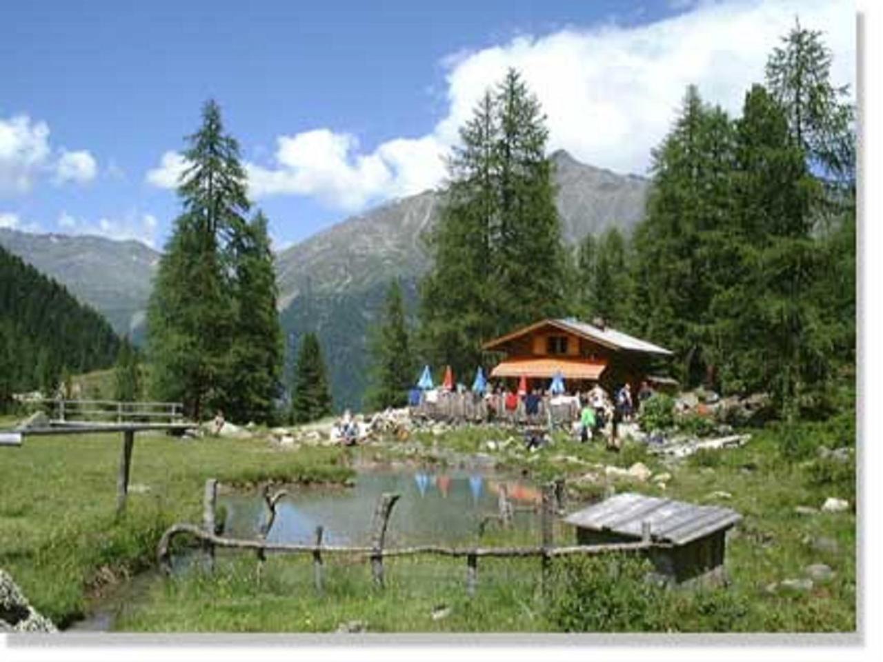 Gasthof Zur Einkehr Sankt Leonhard im Pitztal Exterior foto